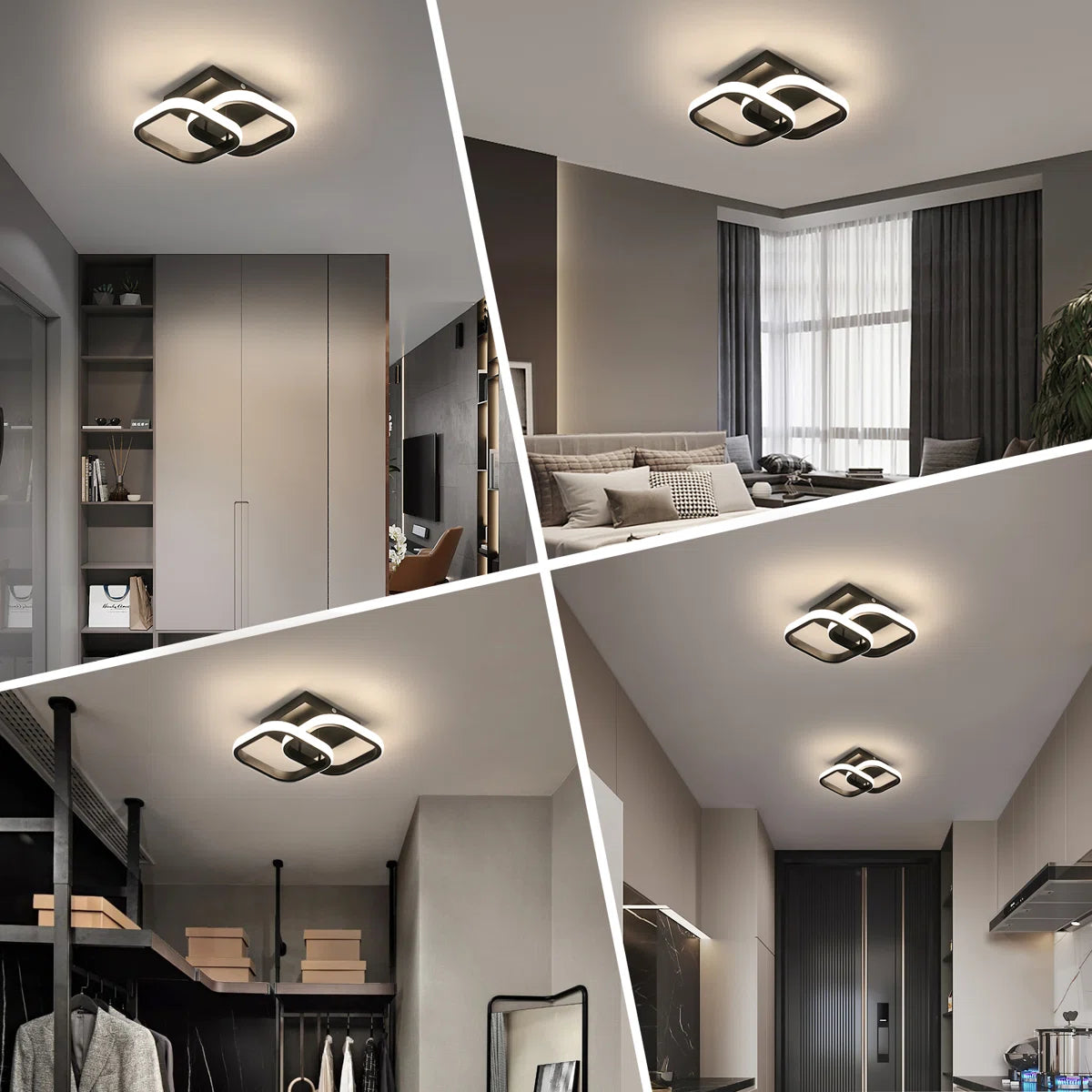 Luebbert LED Semi Flush Mount